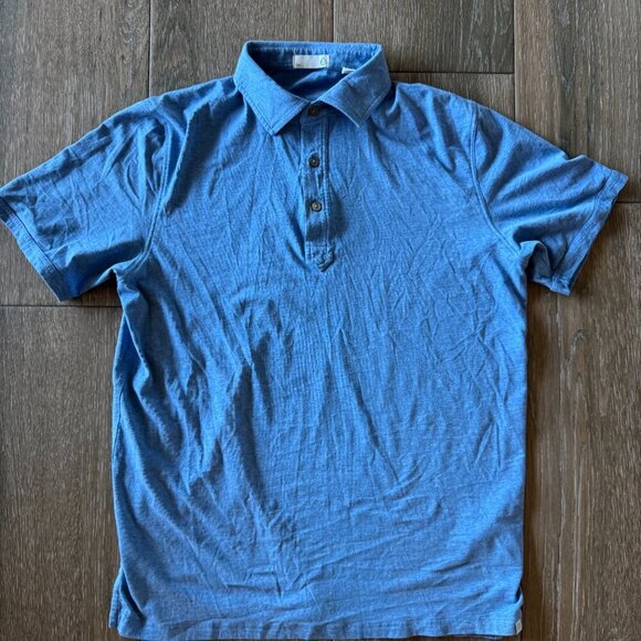 Tasc Performance men's Everywear heathered blue sustainable materials sz Medium - Picture 3 of 11